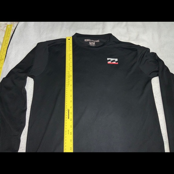 BILLABONG Long Sleeve Rash Guard Used Mesh Loose L